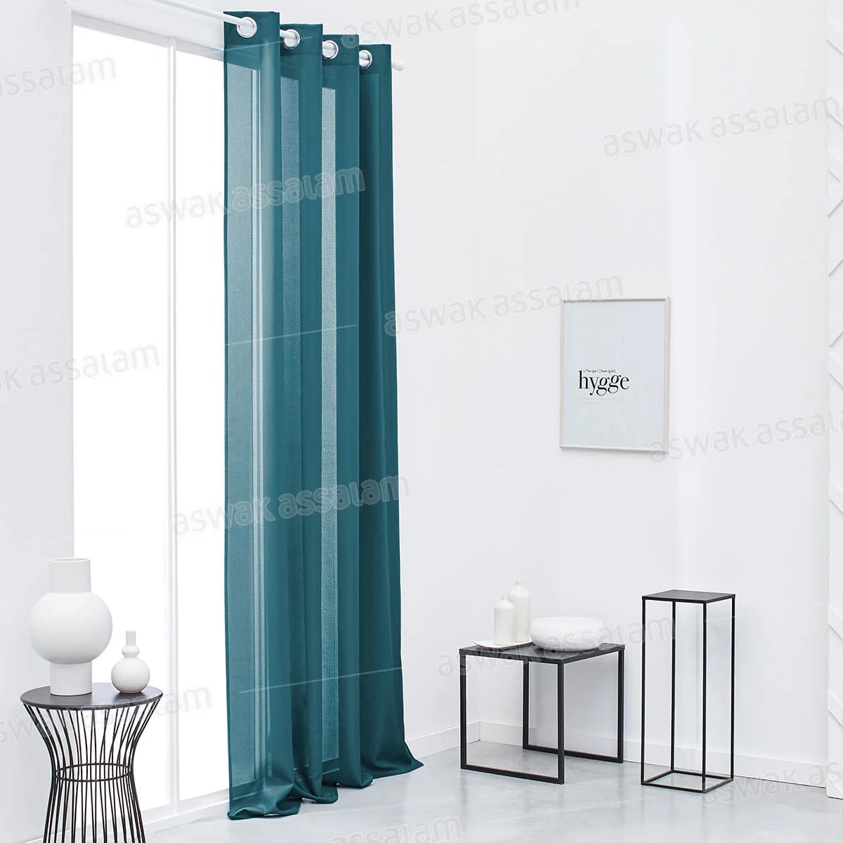 Rideau 140x240cm Paon