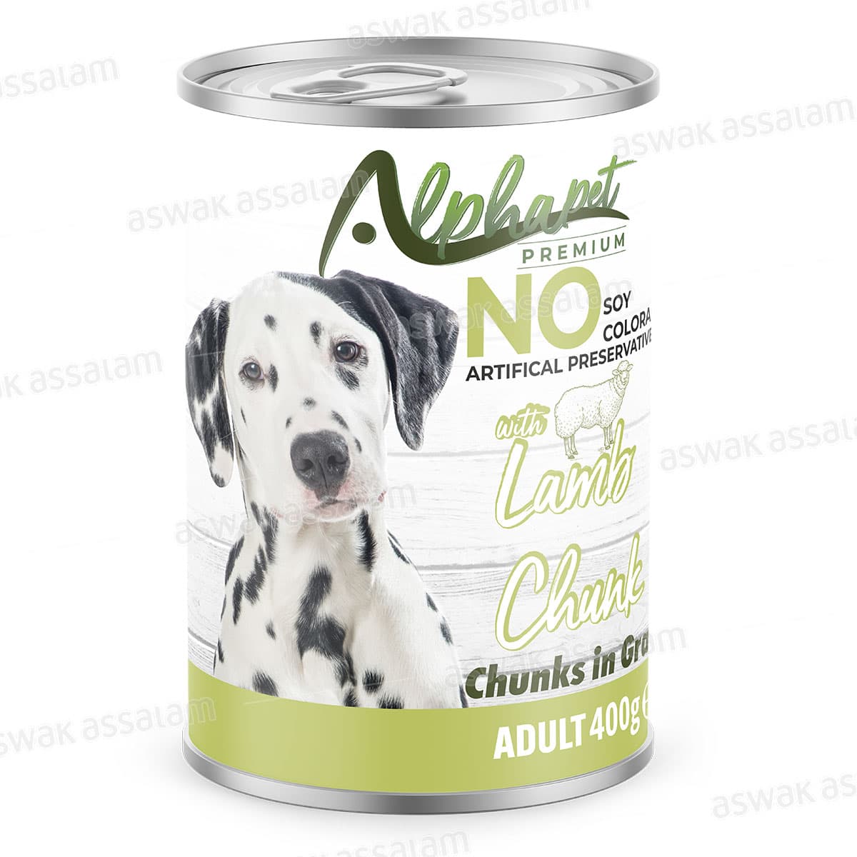 Bouchees Agneau pour Chien Adulte 400g Alphapet