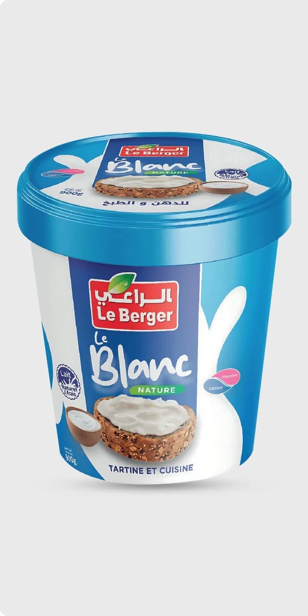 Fromage blanc à tartiner 900g – LE BERGER