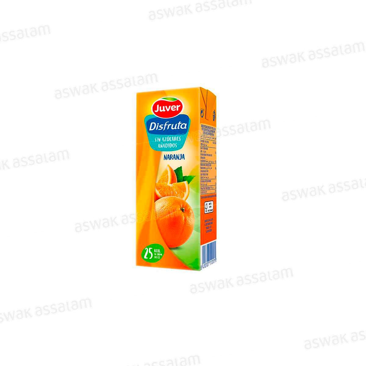 Juver Nectar Orange Sans Sucre 200ml