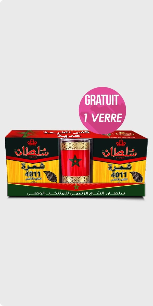 Lot de 2 thés verts 4011 en filaments 200g – SULTAN