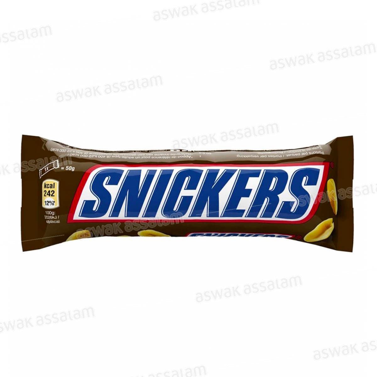 Chocolat 50g Snickers Single