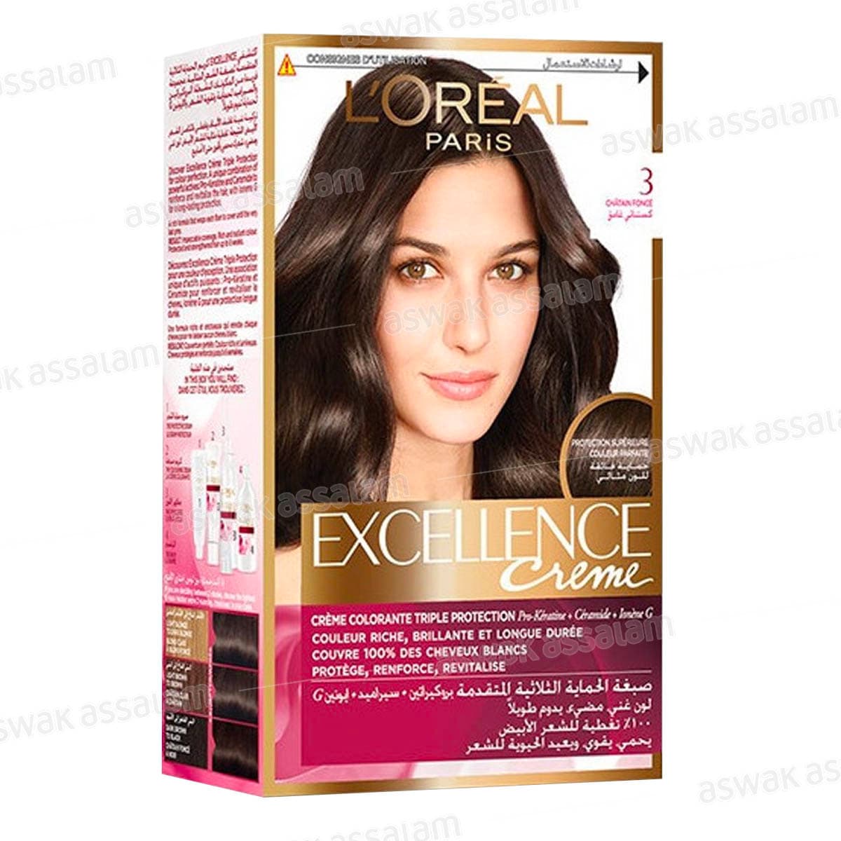 Coloration 3 Chatin Fonce Excellence