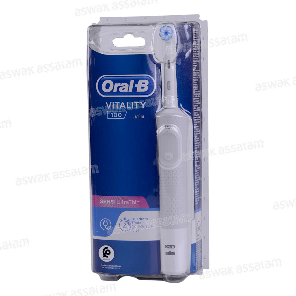 Brosse A Dents Electrique Rechargeable Vitality Oral-B