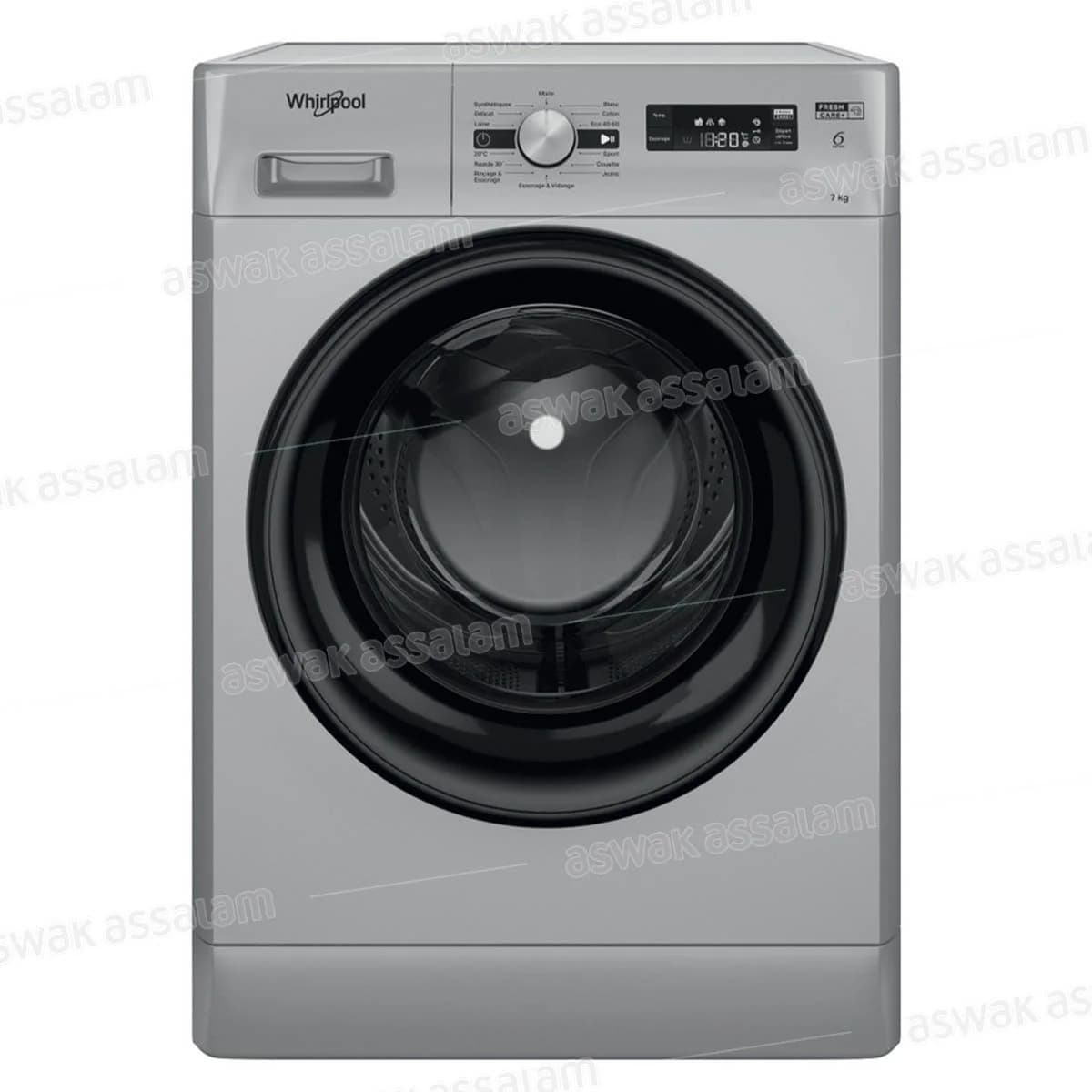 Machine A Laver Automatique 7kg Silver Ffws 7235 Sb Na Whirlpool