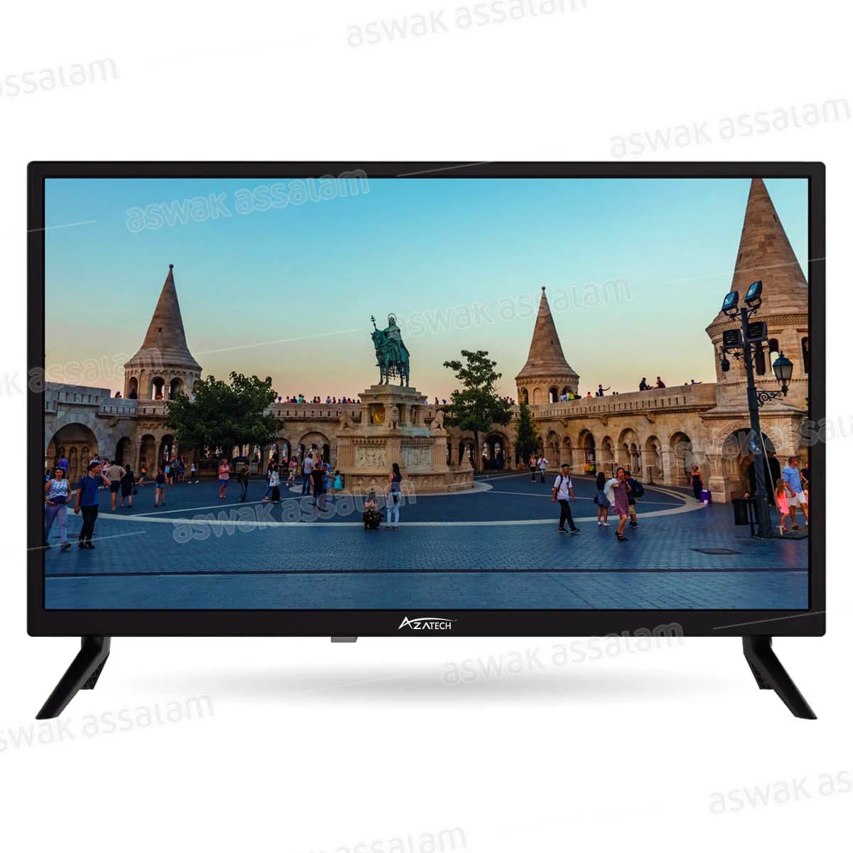 Tv Led Hd 24 Pouces Az-24h2 Azatech (Recepteur Integre + Tnt Gratuits)