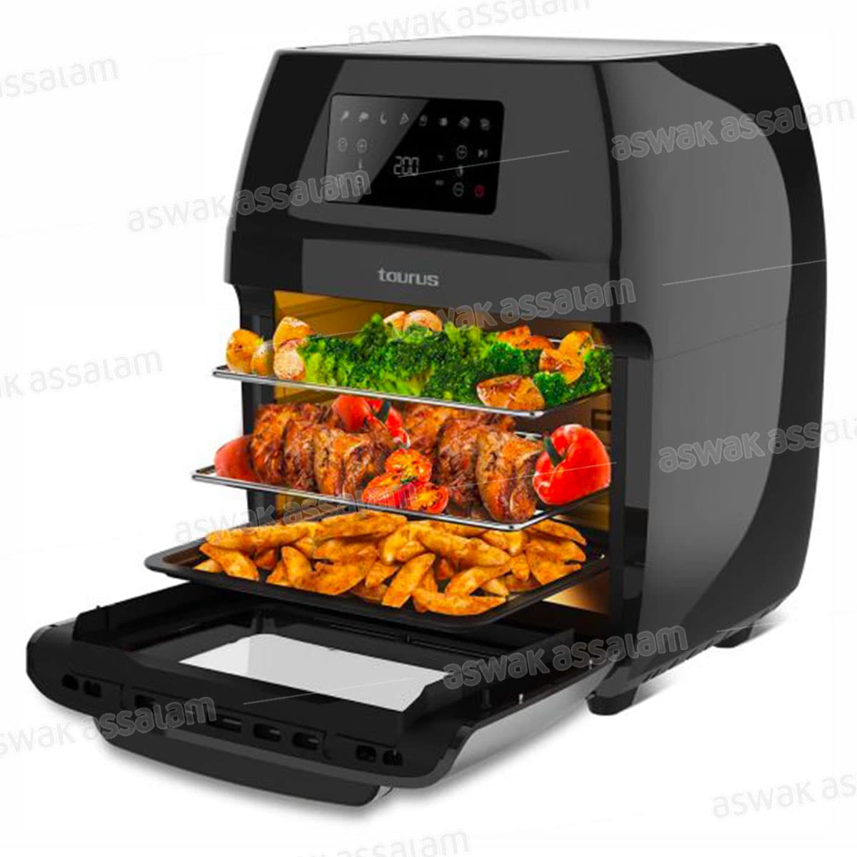 Friteuse Air Fry et Grill 12l Avec Levier Digital 1700w Taurus