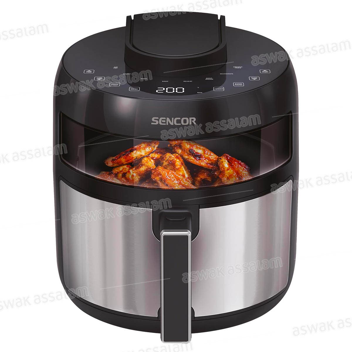 Friteuse Air Fryer 5l 1500w Sfr 5010bk Sencor