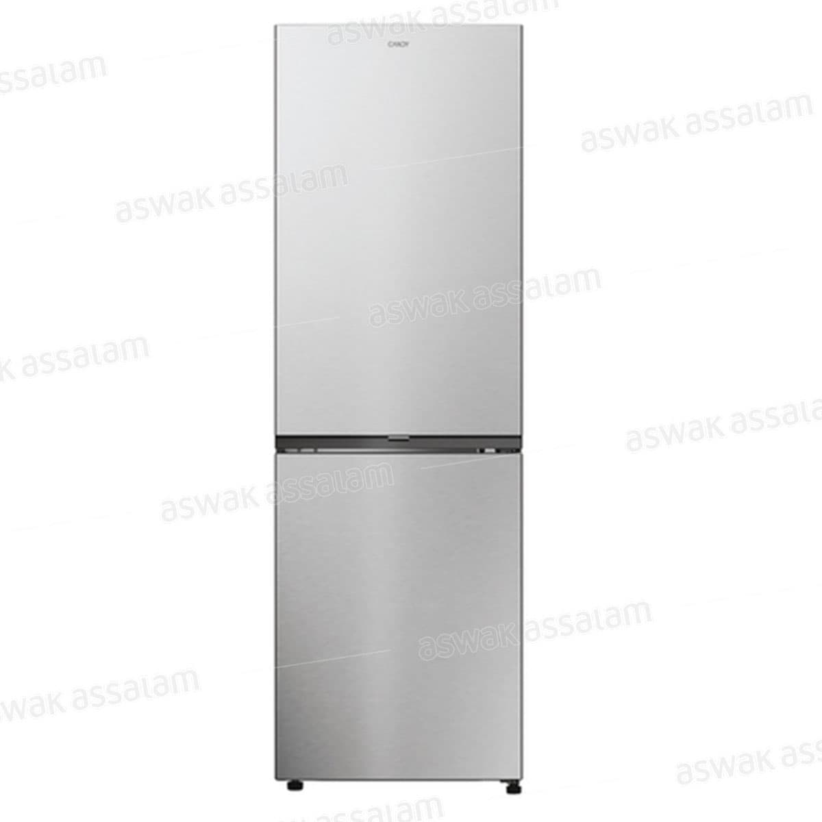 Refrigerateur Combine 355l No Frost Inox Ecn2cqtex186/Cncq2t618exma Candy