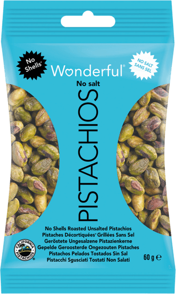 Pistaches Décortiquées Grillées Sans Sel Wonderful