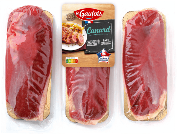 3 Filets de Canard Marinés le Gaulois