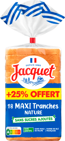 Maxi Tranches Nature Jacquet