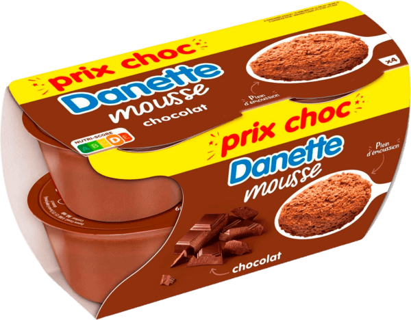 Mousse Chocolat Danette