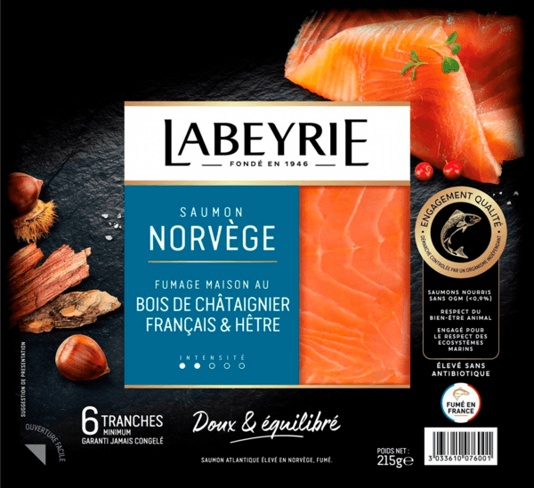 Saumon Fumé de Norvège Labeyrie