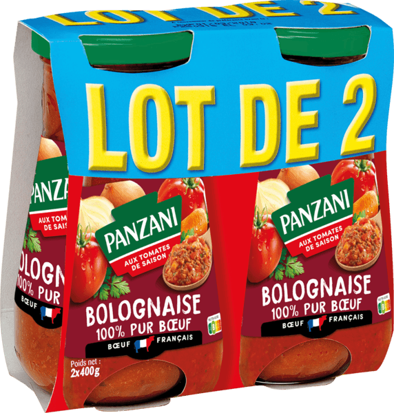 Sauce Bolognaise Pur Boeuf Panzani