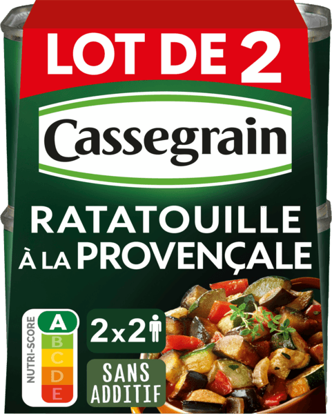 Ratatouille à la Provençale Cassegrain