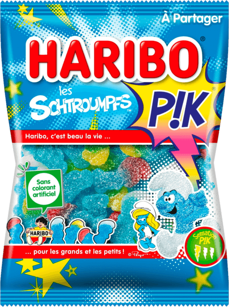Bonbons Schtroumpf Pik Haribo