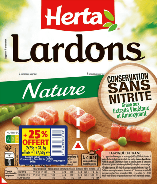 Lardons Nature Herta