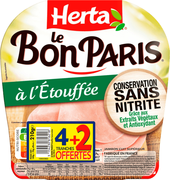 Jambon le Bon Paris Herta