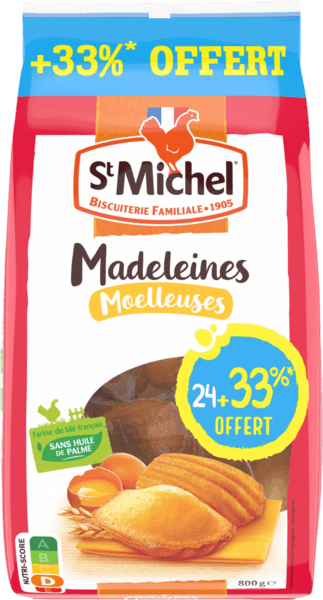 Madeleines Moelleuses St Michel