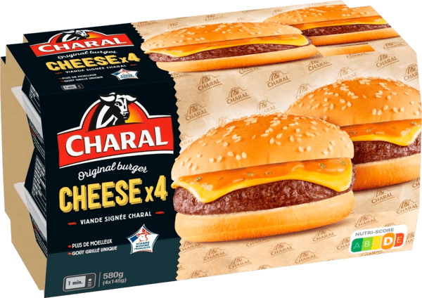 4 Cheeseburgers Charal