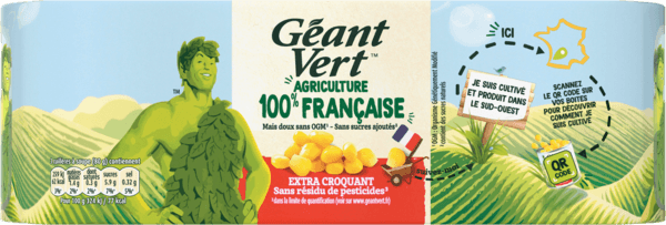 Maïs Extra Croquant Géant Vert