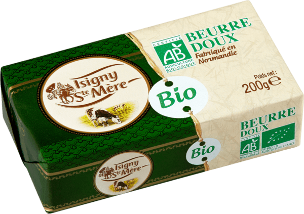 Beurre Doux Bio Isigny Ste Mère
