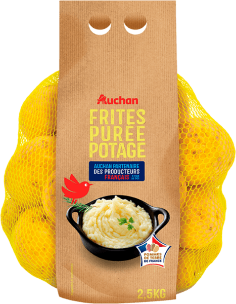 Pommes de Terre de Consommation Filière Auchan "Cultivons le Bon"