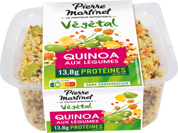 Quinoa aux Légumes Pierre Martinet