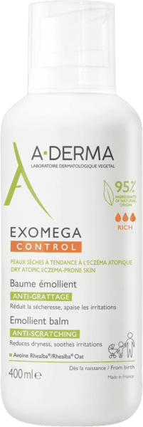 A-Derma Gamme Exomega Soins Visage et Corps