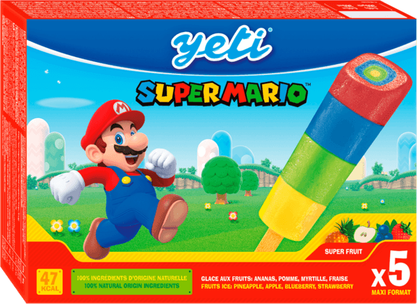 Bâtonnets Glacés Super Mario Yeti