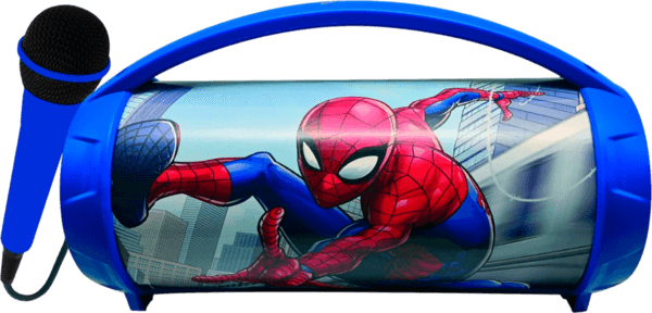 ENCEINTE KARAOKE SPIDERMAN OU ANGEL