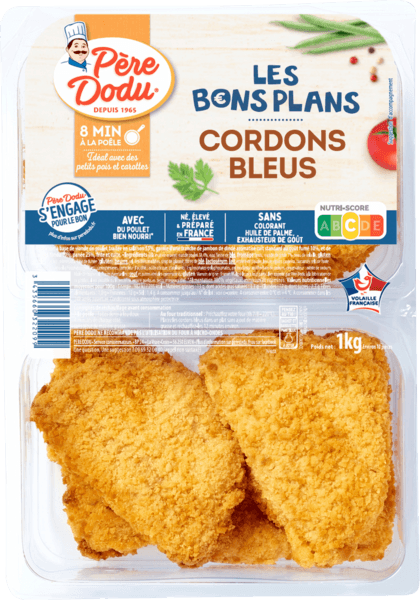Cordons Bleus de Poulet Père Dodu