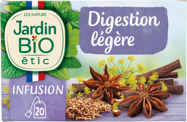 Infusion Digestion Légère Jardin Bio Étic