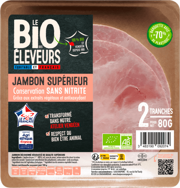 30% Cagnottés sur Votre Compte sur la Gamme le Bio des Eleveurs