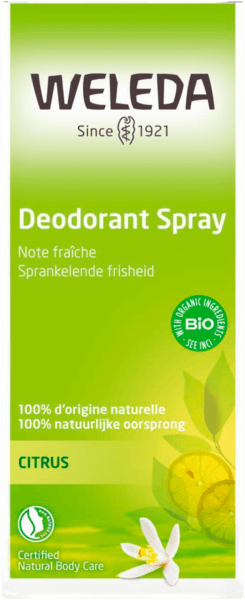 Weleda Gamme Déodorants Unitaires