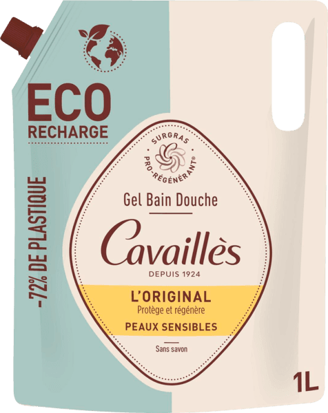 Cavaillès Gamme Éco-Recharges Gels Bain Douche