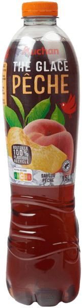 Boisson au Thé Pêche Auchan