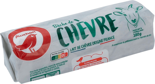 0€ sur la Gamme des Bûches de Chèvre Auchan