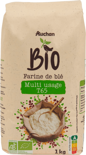 Farine de Blé T65 Bio Auchan