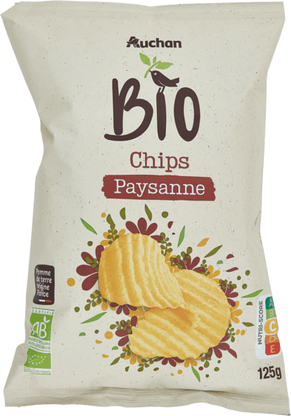 Chips Nature Paysanne Bio Auchan