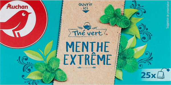 Thé Vert Menthe Extrême Auchan