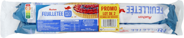 Pâte Feuilletée Auchan