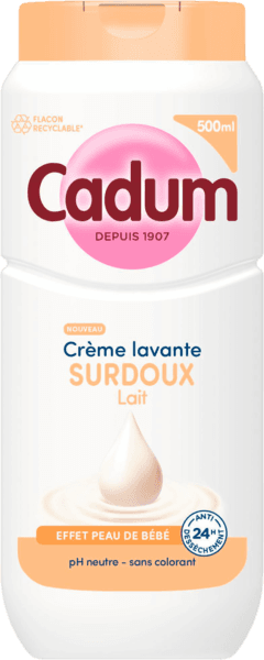 Crème Lavante Surdoux au Lait Cadum