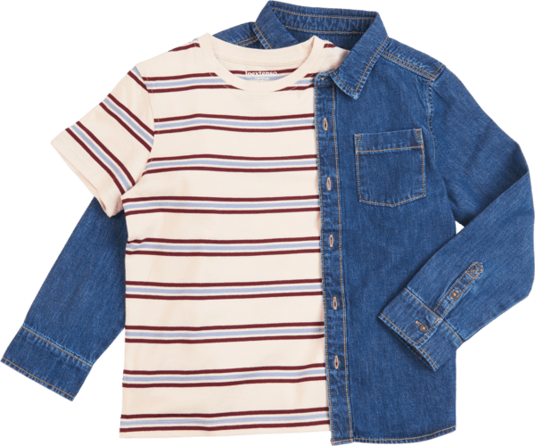 Chemise + Tee-Shirt Garçon Inextenso