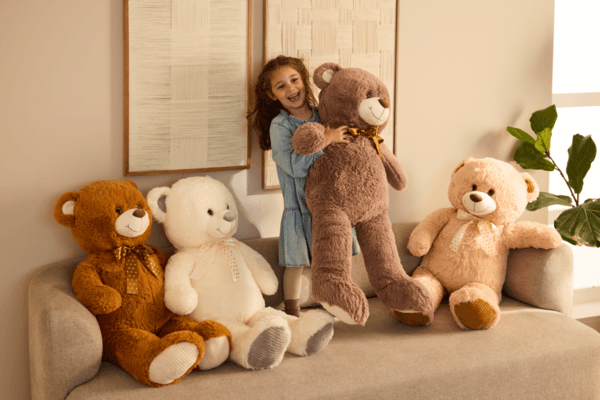 Peluche Ours 1 Mètre Assis