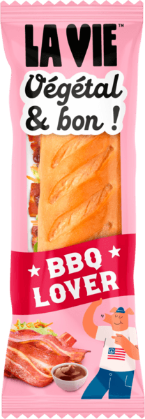 Sandwich Végétal Baguette Bbq Lover la Vie