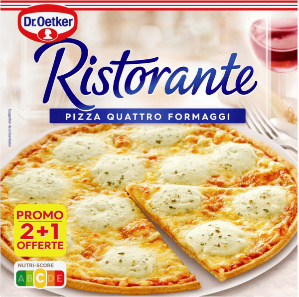 Pizza 4 Fromages Ristorante Surgelée Dr Oetker