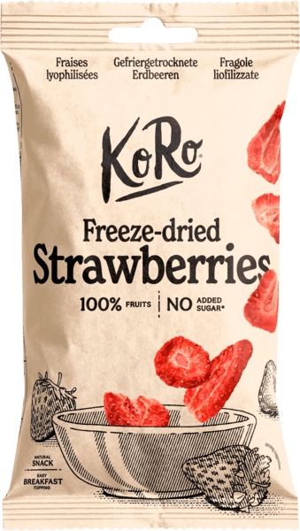 Fraises Lyophilisées Koro