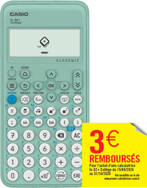 Calculatrice Casio Fx-92